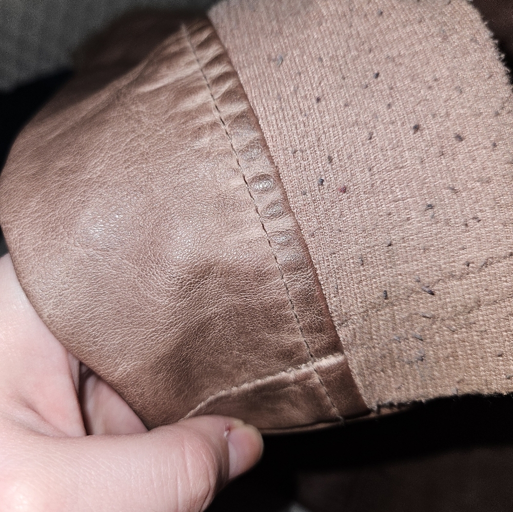 Pink Leather Jacket - image 4